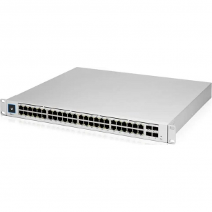 Коммутатор Ubiquiti Bad Pack UniFi Switch Pro Max 48 48-port, Layer 3 Etherlighting™ switch with 32х1G RJ45, 16x2.5G, 4х10G SFP+ bp