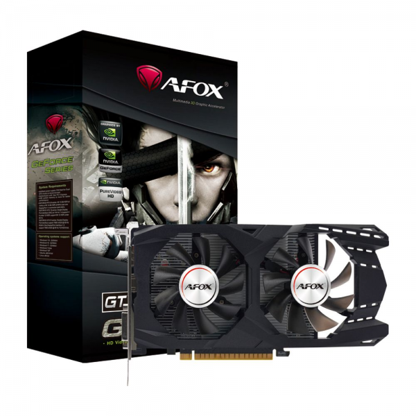 Видеокарта Afox GTX1050Ti 4GB GDDR5 128bit DVI DP HDMI 2FAN RTL