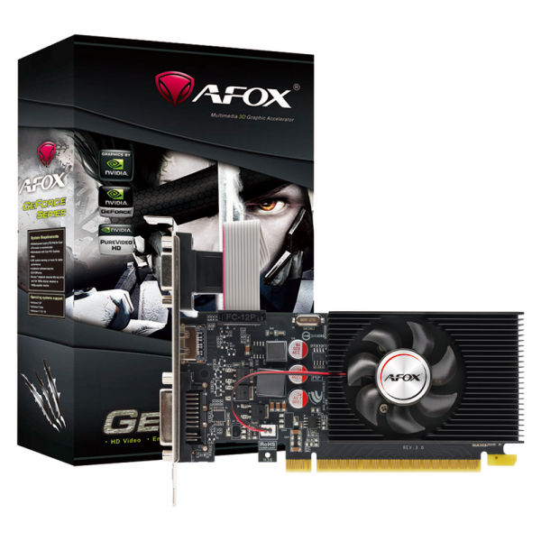 Видеокарта Afox GT240 1GB DDR3 128bit VGA DVI HDMI 1FAN LP RTL