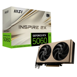 Видеокарта MSI RTX5060 INSPIRE 2X 8GB GDDR7 128bit 3xDP HDMI 2FAN RTL