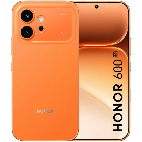 Смартфон HONOR 600 12+256Gb оранжевый (5109CHAX)