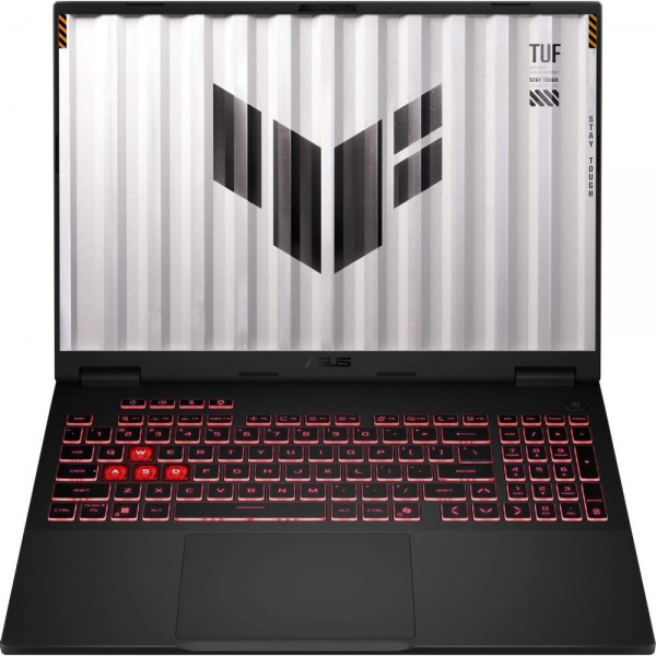 Ноутбук ASUS TUF Gaming A16 FA608UHI-TU128 AMD Ryzen 7 260/16Gb (1*16 D5)/SSD512Gb/RTX5050 8Gb (115W)/16"/IPS/WUXGA/1920x1200/165Hz/NoOS/RJ-45/Gray/2.2kg