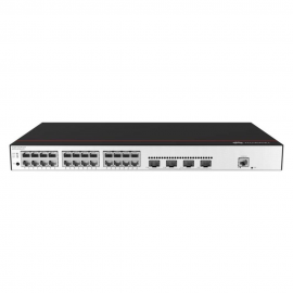 Коммутатор Huawei S5735-L24T4S-A-V2  (24*10/100/1000BASE-T ports, 4*GE SFP ports, AC power), L-MLIC-S57L