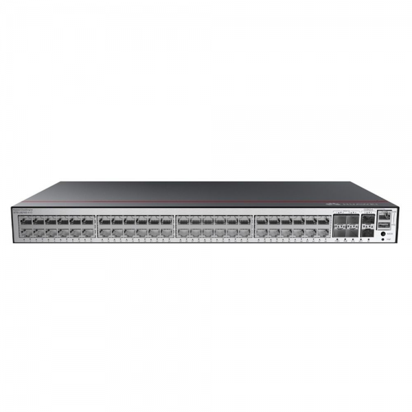 Коммутатор Huawei S5735-L48T4XE-A-V2 (48*10/100/1000BASE-T ports, 4*10GE SFP+ ports, 2*12GE stack ports, AC power), L-MLIC-S57L