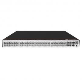 Коммутатор Huawei S5735-L48P4XE-A-V2  (48*10/100/1000BASE-T ports, 4*10GE SFP+ ports, 2*12GE stack ports, PoE+, 1*AC power), L-MLIC-S57L