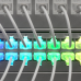 Кабель Ubiquiti UniFi Etherlighting Patch Cable Нанотонкий патч-корд с поддержкой 10 GbE, предназначенный для демонстрации эффектов Etherlighting™.