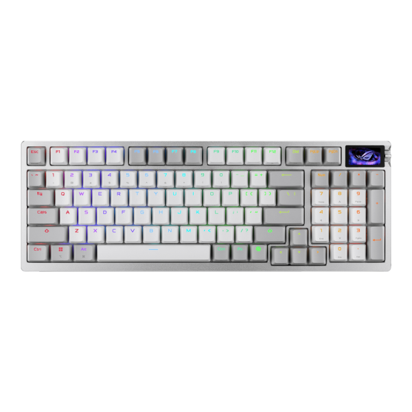 Клавиатура ASUS M901 ROG AZOTH 96 HE ROG HFX V2 PBT 96% USB 2.4GHz BT