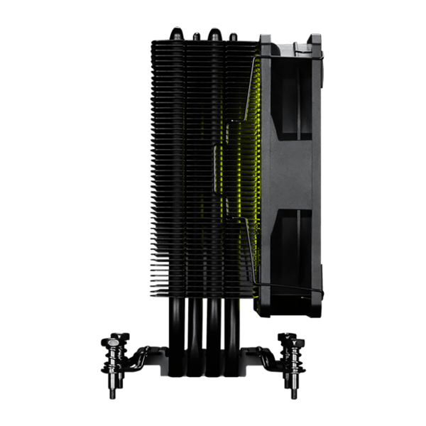 Вентилятор для процессора MSI MAG COREFROZ AA13 Height 155mm, 6mm x 4pcs, Fan 120mm, 510~2070RPM ±10%, < 30 dB(A), 4-pin PWM, TDP 220W, Al+Cu, Screw, Socket AMD AM5/AM4, Intel LGA1700/1851
