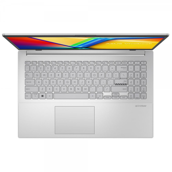 Ноутбук ASUS Vivobook Go 15 E1504FA-BQ5531 AMD Ryzen 5 40/8Gb (soldered D5)/SSD256Gb/UMA/15.6"/IPS/FHD/1920x1080/60Hz/NoOS/Silver/1.63kg
