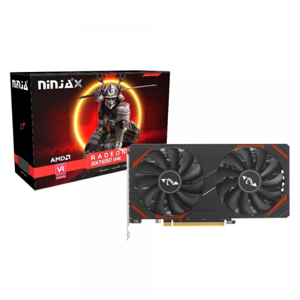 Видеокарта Ninja RX7650GRE 8GB GDDR6 128bit 3xDP HDMI RTL