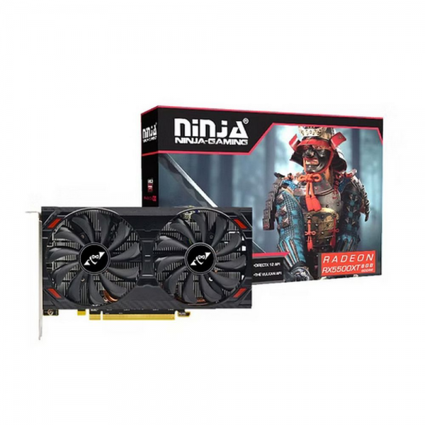 Видеокарта Ninja RX5500XT 8GB GDDR6 128bit 2xDP HDMI RTL