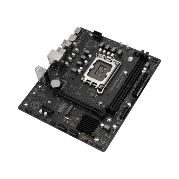 Материнская плата Maxsun MS-Challenger B760M-H B760, LGA1700, 2*DDR4, 1*PCIEx16, 1*PCIEx1, 2*M.2, 2*TypeC, 6*USB3.2Gen1, 4*USB2.0, 3*SATA3.0, 1G, DP, HDMI, M-ATX, RTL