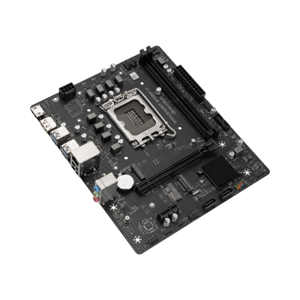 Материнская плата Maxsun MS-Challenger B760M-H B760, LGA1700, 2*DDR4, 1*PCIEx16, 1*PCIEx1, 2*M.2, 2*TypeC, 6*USB3.2Gen1, 4*USB2.0, 3*SATA3.0, 1G, DP, HDMI, M-ATX, RTL