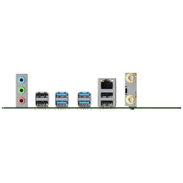 Материнская плата Maxsun MS-MoDT 205H D4 WIFI 205H, SoC, 2xDDR4, 1*PCIEx16, 1*PCIEx4, 1*PCIEx1, 4*M.2, 6*USB3.2Gen1, 6*USB2.0, 2*SATA3.0, 1G, M-ATX, RTL