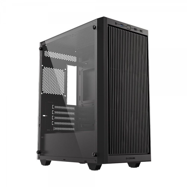 Корпус Case ID-Cooling WARE 300 Black mATX/ win TG/ no fan/ Type C/ CPU 160mm/ GPU 320mm/ no PSU