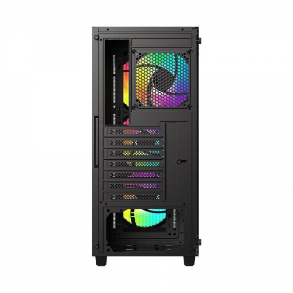 Корпус Case ID-Cooling WARE 310 ARGB Black ATX/ win TG/ 4 fans/ Type C/ CPU 160mm/ GPU 320mm/ no PSU