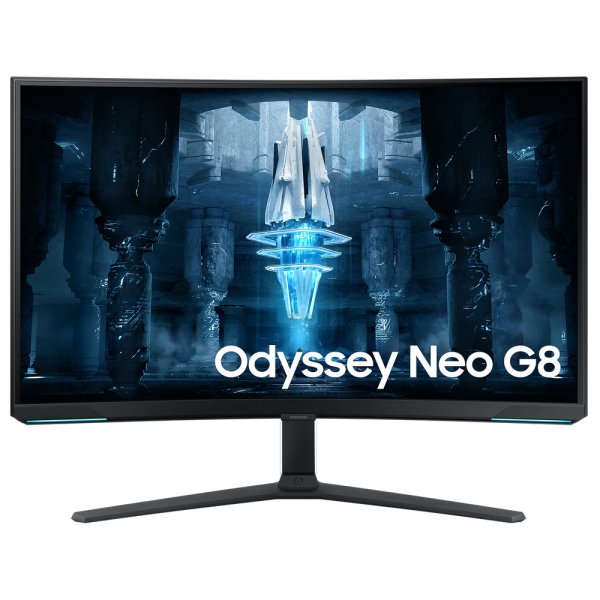 Монитор Bad Pack 32" SAMSUNG S32BG850NM Odyssey Neo G8 Curved VA, 3840x2160, 240Hz, 1ms, 350сd/m, 1000:1, HDR10 | 2xHDMI(2.1), DP(1.4), 2xUSB3.0 | HAS, Swivel, ExPSU, Vesa 100, Black bp