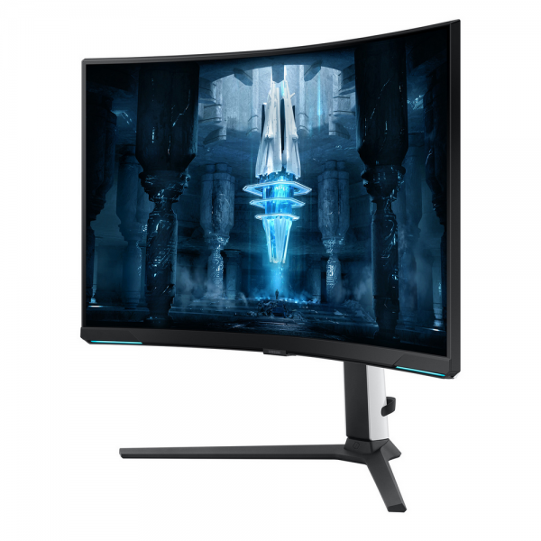 Монитор Bad Pack 32" SAMSUNG S32BG850NM Odyssey Neo G8 Curved VA, 3840x2160, 240Hz, 1ms, 350сd/m, 1000:1, HDR10 | 2xHDMI(2.1), DP(1.4), 2xUSB3.0 | HAS, Swivel, ExPSU, Vesa 100, Black bp