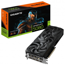 Видеокарта Gigabyte RTX5080 WINDFORCE OC V2 SFF 16GB GDDR7 256bit 3xDP HDMI 3FAN RTL