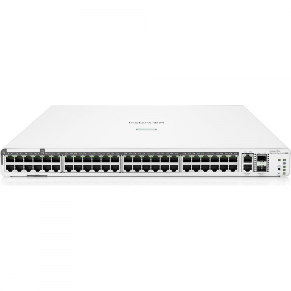 Коммутатор HPE JL809A Aruba Instant On 1960 48G 2XT 2XF 600W Sw with EU cable