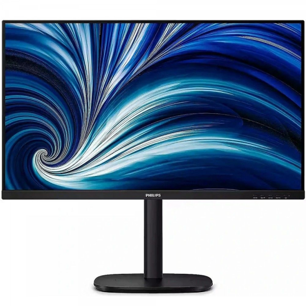 Монитор 31.5" PHILIPS 32B2U3601 Black (IPS, 2560x1440, HDMI(2,0)+DP(1,4), USB-Hub,USB-C(PD90W) LAN(RJ-45) 4 ms, 178°/178°, 350 cd/m, 1500:1, 100Hz, Swivel, Pivot, InPSU, Speakers)