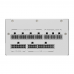 Блок питания ПК Gigabyte GME850GM PG5 ICE 850W, Белый, 80Plus, Platinum, Полностью модульный, PCIe Gen 5.1, ATX 3.1 compatible.
