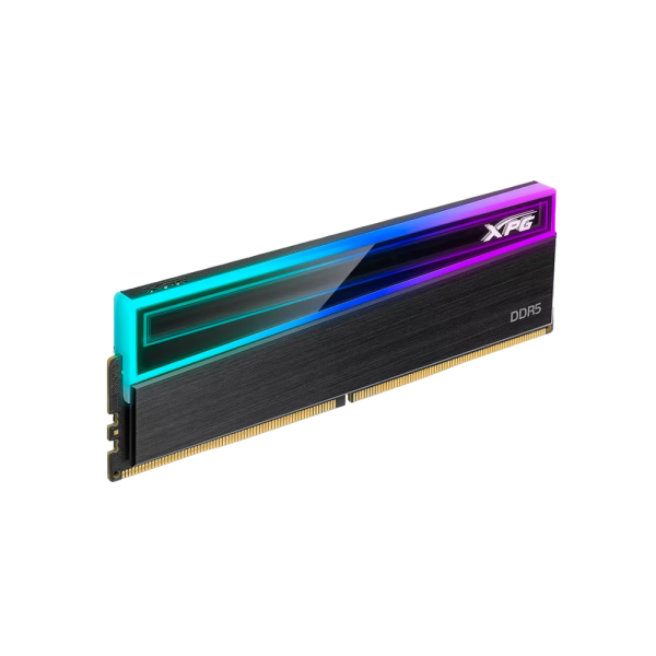 Модуль памяти ADATA 32GB XPG DDR5 5600 DIMM NOVAKEY RGB Black Gaming Memory AX5U5600C4616G-DCNKRBK Non-ECC, CL46-45-45, 1.1V, Heat Shield, Kit (2x16GB)
