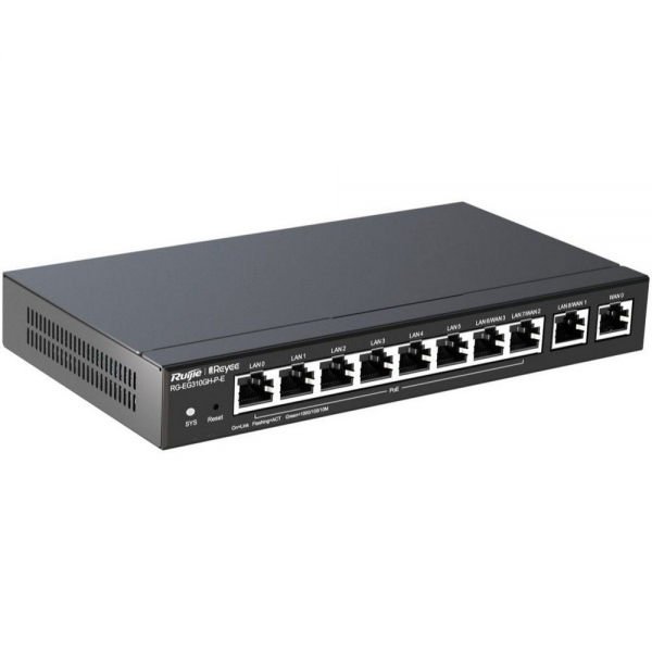 PoE Маршрутизатор Ruijie/Reyee RG-EG310GH-P-E