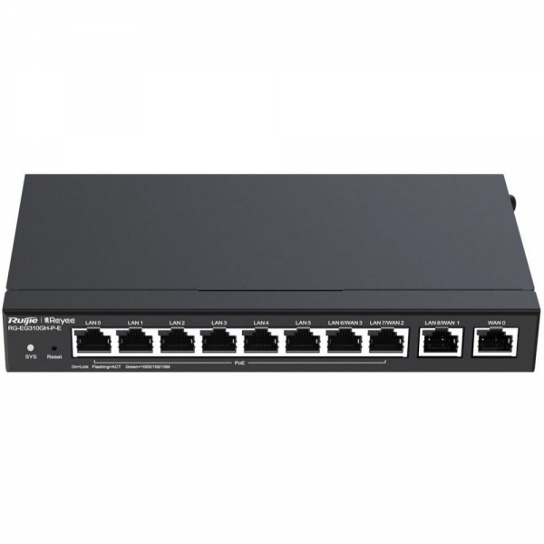 PoE Маршрутизатор Ruijie/Reyee RG-EG310GH-P-E