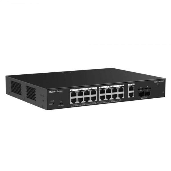 PoE Коммутатор, управляемый Ruijie/Reyee RG-ES220GS-LP