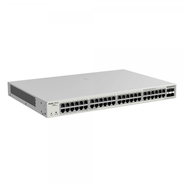 PoE Коммутатор, L2 управляемый Ruijie/Reyee RG-NBS3100-48GT4SFP-P-V2