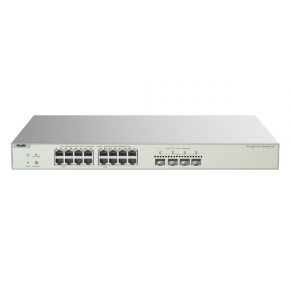PoE Коммутатор, L2+ управляемый Ruijie/Reyee RG-NBS3300-16MG4XS-HP