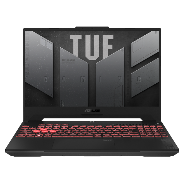 Ноутбук ASUS TUF Gaming A17 FA707NUG AMD Ryzen 7 7445HS/16Gb (D5)/SSD512Gb/RTX4050 6Gb (115W)/17.3"/IPS/FHD/1920x1080/144Hz/NoOS/RJ-45/Mecha Gray/2.6kg
