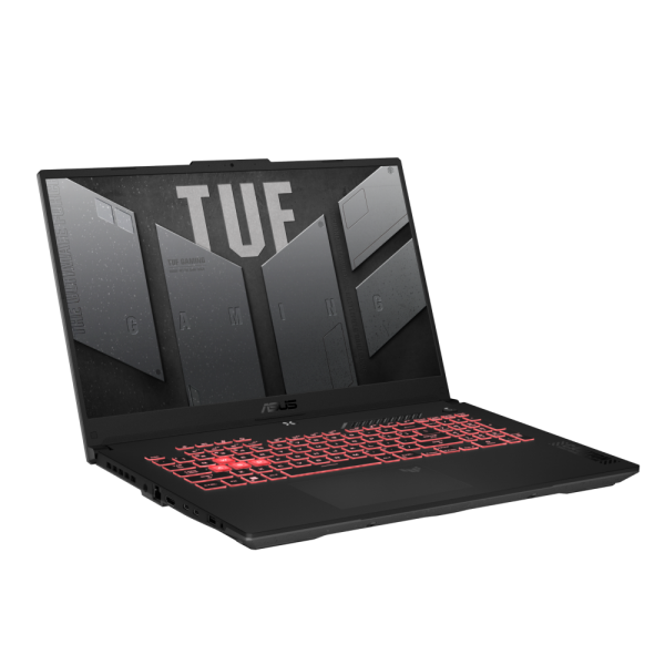 Ноутбук ASUS TUF Gaming A17 FA707NUG AMD Ryzen 7 7445HS/16Gb (D5)/SSD512Gb/RTX4050 6Gb (115W)/17.3"/IPS/FHD/1920x1080/144Hz/NoOS/RJ-45/Mecha Gray/2.6kg