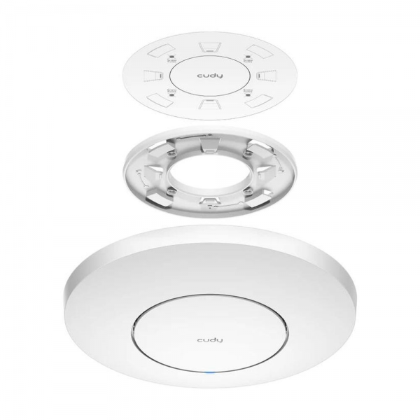 Точка доступа Wi-Fi CUDY AP6500 BE6500 Wi-Fi 7 2.5G Access Point with 10G SFP+