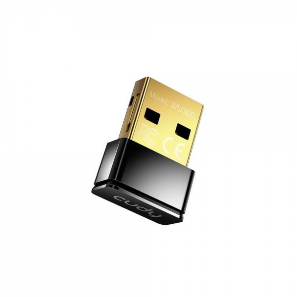Адаптер беспроводной связи (Wi-Fi) CUDY WU300 AX300 Wi-Fi 6 Nano USB Adapter