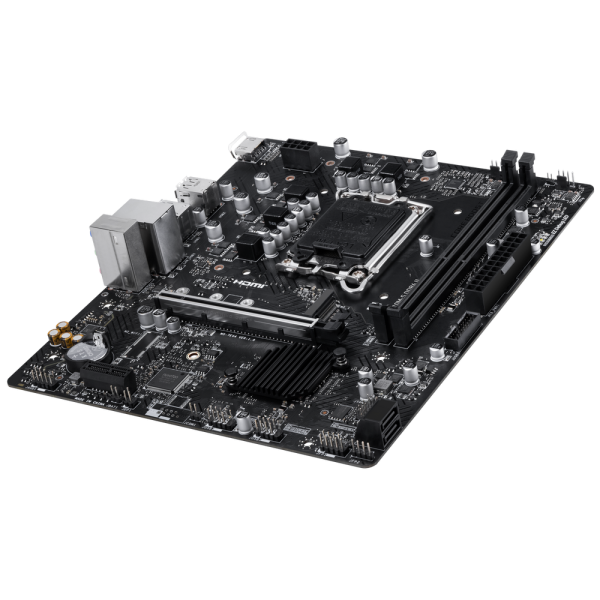 Материнская плата MSI PRO H610M-S DDR4 II H610, LGA1700, 2*DDR4, 1*PCIEx16, 1*PCIEx1, 1*M.2, 4*USB3.2Gen1, 8*USB2.0, 2*SATA3.0, 1G, HDMI, M-ATX, RTL