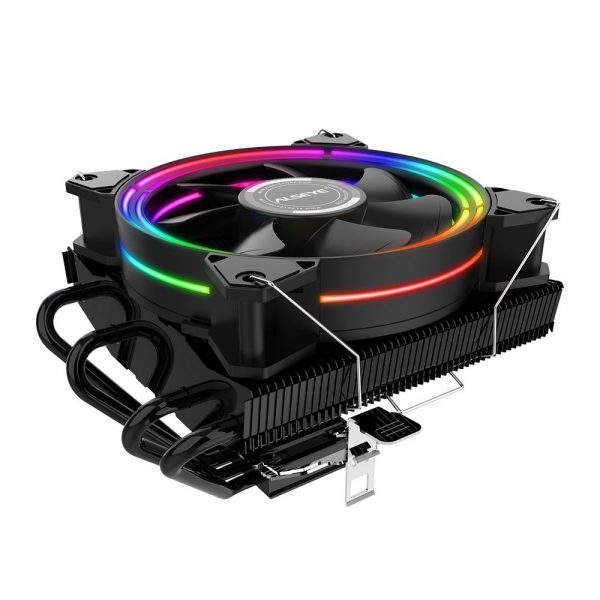 Вентилятор для процессора ALSEYE Bad Pack H120T (H120T-4.0) CPU Cooler Universal, 125W, 120mm FAN, 800~2000 rpm, 24.1~35.5 dBA, RGB, PWM, RTL{20} (874036) bp
