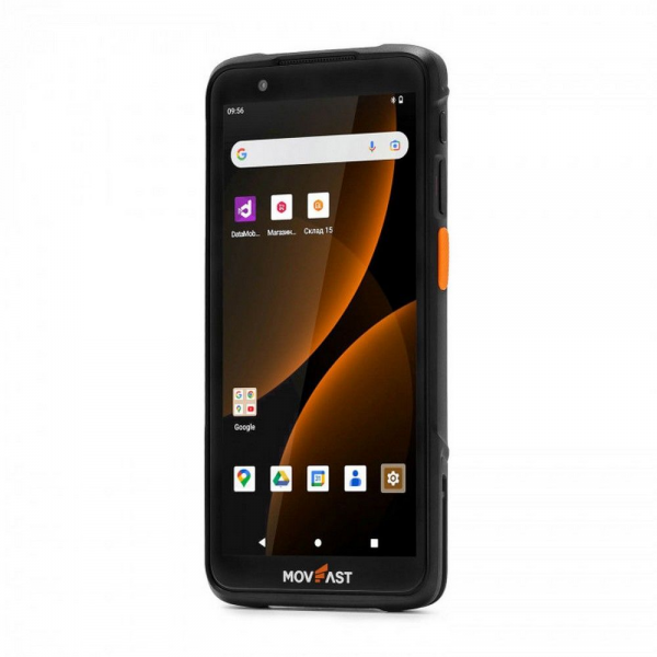 Комплект ТСД S55 Android 13, 4GB/64GB кредл с передачей, пист.рукоятка, чехол, стекло, ремешок(10004)