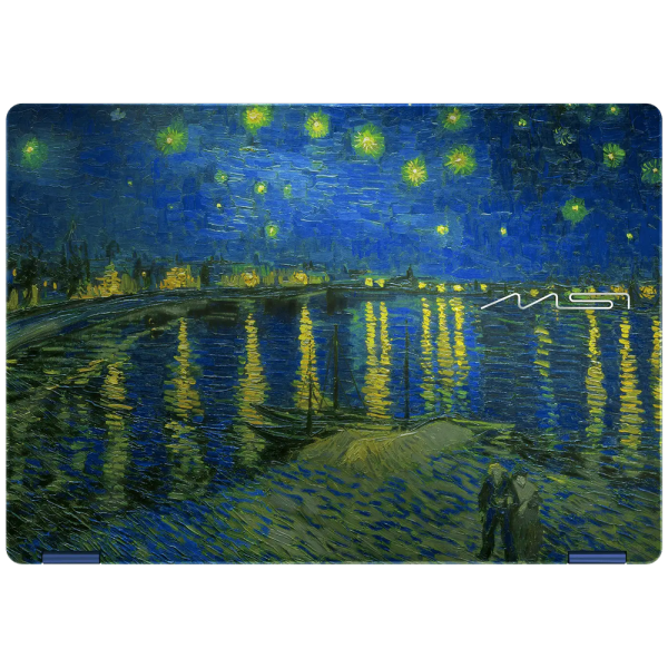 Ноутбук MSI Prestige 14 Flip AI+ Starry Night Over the Rhone-401RUY Intel Core Ultra X9 378H/32Gb (soldered D5)/SSD1Tb/UMA/14"/OLED/Touch/WUXGA/1920x1200/60Hz/Win11Pro/Star Blue/1.37kg