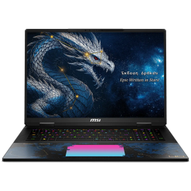 Ноутбук MSI Titan 18 HX Dragon Edition Draco Epic A2WJ-1430RUY Intel Core Ultra 9 290HX Plus/64Gb (2*32 D5)/SSD4Tb/RTX5090 24Gb (175W)/18