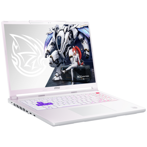 Ноутбук MSI Crosshair A16 HX MLG Edition E8WFK-090XRUY AMD Ryzen 9 8940HX/16Gb (2*8 D5)/SSD1Tb/RTX5060 8Gb (115W)/16"/IPS/WQXGA/2560x1600/240Hz/NoOS/RJ-45/White/2.3kg