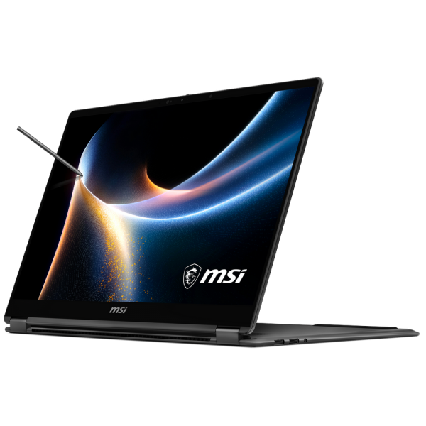 Ноутбук MSI Prestige N16 Flip AI+ C1XMT-010RUY NVIDIA SPARK N1X/128Gb (soldered D5)/SSD2Tb/UMA/16"/OLED/Touch/WQUXGA/3840x2400/120Hz/Win11Pro/Gray/1.6kg