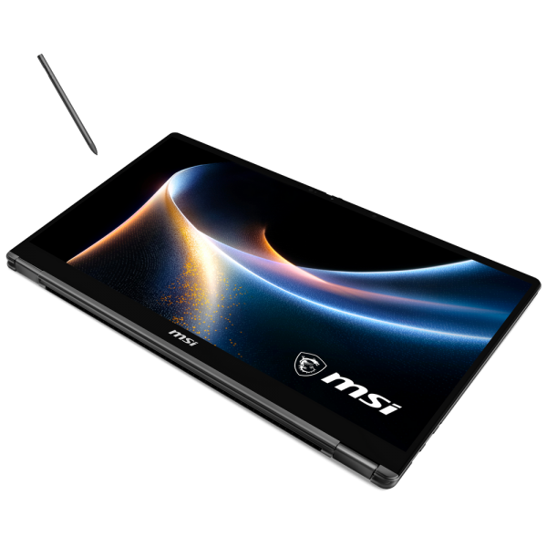 Ноутбук MSI Prestige N16 Flip AI+ C1XMT-010RUY NVIDIA SPARK N1X/128Gb (soldered D5)/SSD2Tb/UMA/16"/OLED/Touch/WQUXGA/3840x2400/120Hz/Win11Pro/Gray/1.6kg