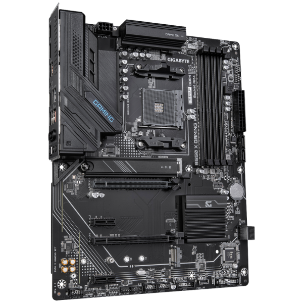 Материнская плата Gigabyte B550 X GAMING WIFI7 B550, AM4, 4*DDR4, 2*PCIEx16, 2*PCIEx1, 2*M.2, 2*TypeC, 1*USB3.2Gen2, 4*USB3.2Gen1, 4*USB2.0, 4*SATA3.0, 2.5G, DP, HDMI, ATX, RTL