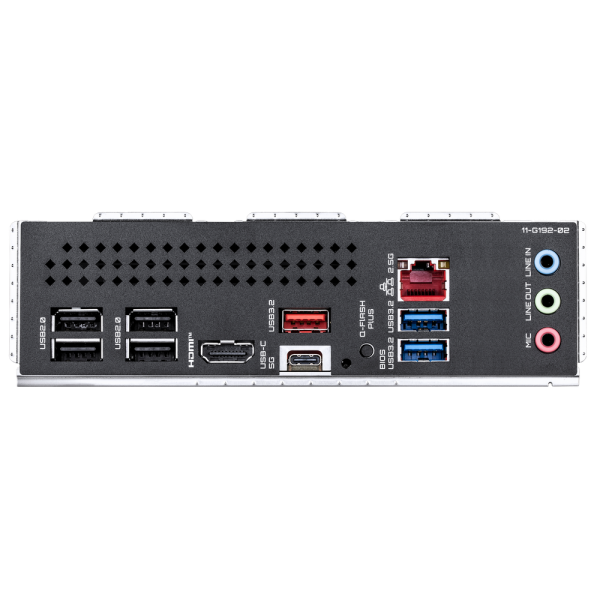 Материнская плата Gigabyte B550 X EAGLE B550, AM4, 4*DDR4, 5*PCIEx16, 2*M.2, 2*TypeC, *USB3.2Gen2, 3*USB3.2Gen1, 6*USB2.0, 4*SATA3.0, 2.5G, HDMI, ATX, RTL