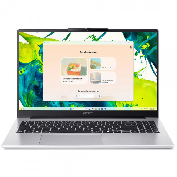 Ноутбук Acer Aspire Lite 15 AL15-53P-56PA Intel Core Ultra 5 120U/16Gb (soldered D4)/SSD512Gb/UMA/15.6"/IPS/FHD/1920x1080/60Hz/NoOS/Silver/1.7kg