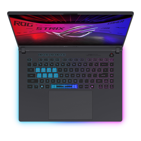 Ноутбук ASUS ROG Strix G16 G615LR-RV141 Intel Core Ultra 9 275HX/32Gb (2*16 D5)/SSD1Tb/RTX5070 Ti 12Gb (140W)/16"/IPS/WUXGA/1920x1200/165Hz/NoOS/RJ-45/Grey/2.65kg