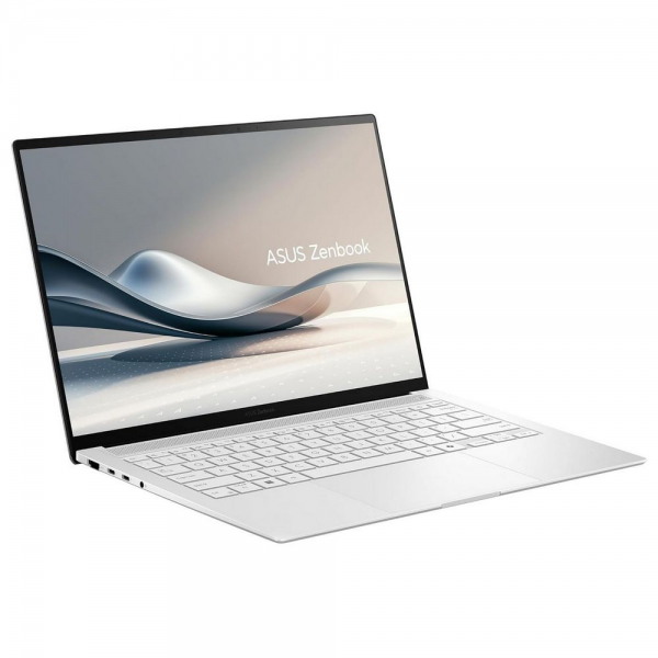 Ноутбук ASUS Zenbook S14 UX5406SA-PZ067W Intel Core Ultra 7 256V/16Gb (soldered D5)/SSD1Tb/UMA/14"/OLED/Touch/2.8K/2880x1800/120Hz/NoOS/White/1.2kg