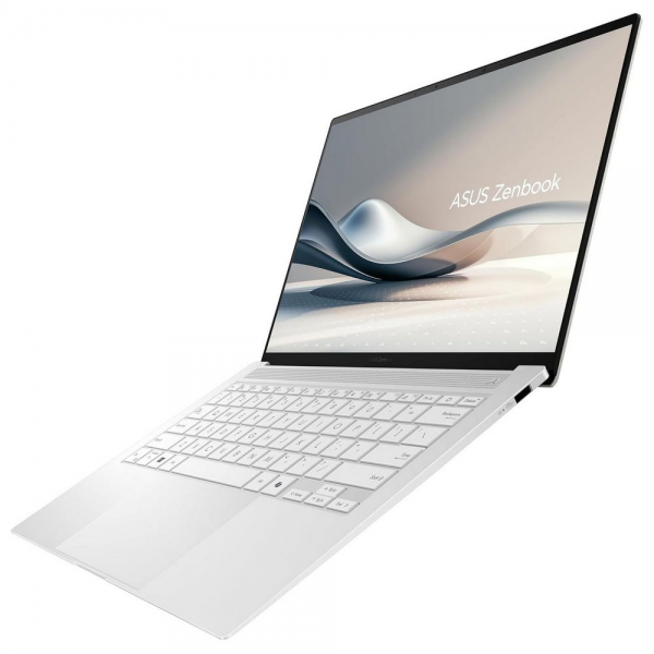 Ноутбук ASUS Zenbook S14 UX5406SA-PZ067W Intel Core Ultra 7 256V/16Gb (soldered D5)/SSD1Tb/UMA/14"/OLED/Touch/2.8K/2880x1800/120Hz/NoOS/White/1.2kg